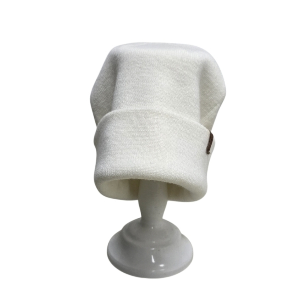 3/$15 FURTALK Off White Knit Beanie Sz OS